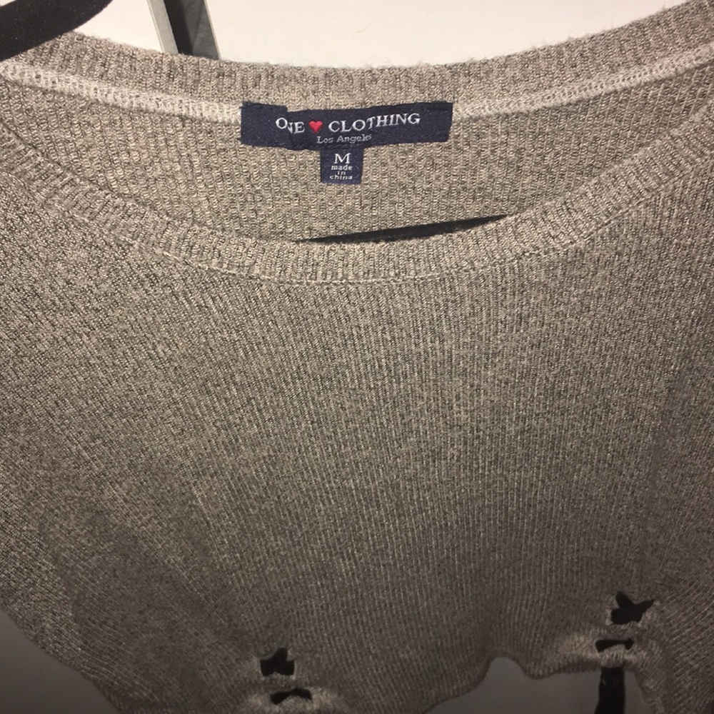 Beige/grey Top - Picture 3 of 4